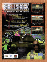 1996 ShellShock PC Original Advertisement / Retro Promo v2