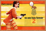 2002 No One Lives Forever 2 PC Original Advertisement / Retro Promo v6