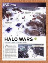 2008 Halo Wars Xbox 360 Preview Original Advertisement / Retro Wall Art v5