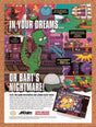 1993 Bart's Nightmare SNES Original Advertisement / Retro Promo v1