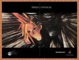 1997 Final Fantasy VII PS1 Original Advertisement / Retro Promo v10