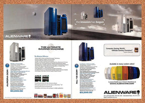 2002 Alienware High-Performance Aurora DDR Original Advertisement / Promo v4