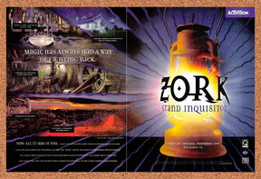 1997 Zork Grand Inquisitor PC Original Advertisement / Retro Promo v1