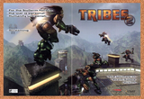 Tribes 2 PC v2 Original 2002 Print Ad Authentic Sierra Online Video Game Promo