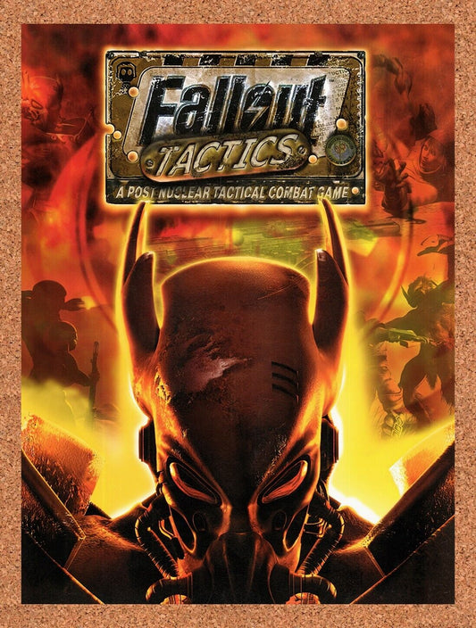 2000 Fallout Tactics PC Original Advertisement / Retro Wall Art v7