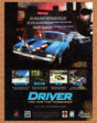 Driver You Are The Wheelman PC Original 1999 Vintage Ad - Video Game Promo