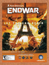 2008 Tom Clancy's EndWar Xbox 360 Original Advertisement / Retro Wall Art v2
