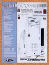 2000 Alienware Gaming Machines Original Advertisement / Retro Wall Art v31
