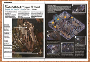 2001 Baldurs Gate II Throne Of Bhaal Watchers Keep Original Ad / Promo vr1
