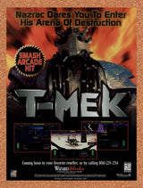 1997 T-Mek PC Original Advertisement / Retro Promo v2