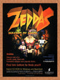 Zeddas Servant Of Sheol PC Original 1995 Vintage Ad - Video Game Promo