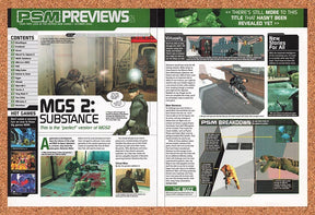 2002 Metal Gear Solid 2 Substance PS2 Original Advertisement / Retro Promo vr1