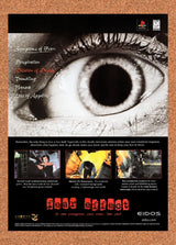 1999 Fear Effect PS1 Original Advertisement / Retro Wall Art v1