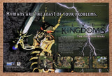 1999 Seven Kingdoms 2 The Fryhtan Wars PC Original Ad / Retro Wall Art v3