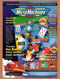 1993 Micro Machines Genesis Original Advertisement / Retro Promo v1