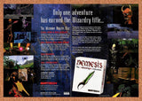 1996 Nemesis The Wizardry Adventure PC Original Advertisement / Retro Promo v2