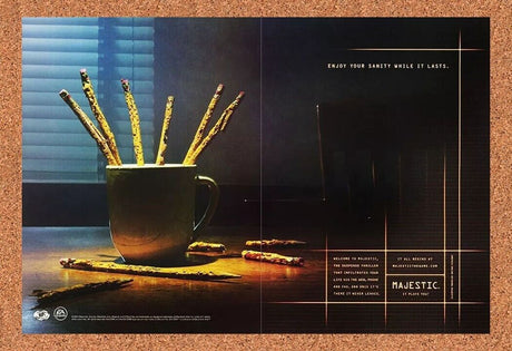 Majestic PC Original 2003 Ad Authentic ARG Alternate Reality Video Game Promo v3