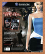 Resident Evil 2 3 GameCube Original 2001 Ad Authentic Video Games Promo Art