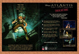 2001 Atlantis The Lost Empire Trial By Fire PC Original Ad / Promo v3