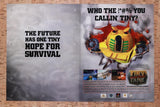 1998 Tiny Tank PS1 Original Advertisement / Retro Wall Art v1