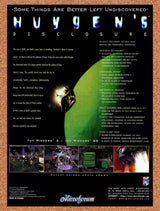 1996 Huygen's Disclosure PC Original Advertisement / Retro Promo v4