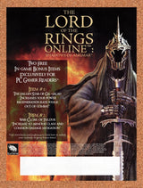2007 Lord Of The Rings Online Shadows Of Angmar PC Original Ad / Promo v4