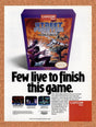 1990 Street Fighter 2010 The Final Fight NES Original Advertisement / Promo v1