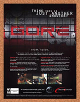 2002 Gore Ultimate Soldier PC Original Advertisement / Retro Promo v1