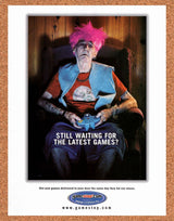 GameStop Original 2000 Vintage Ad - Still Waiting Video Game Promo