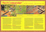 1998 MechCommander PC Original Advertisement / Retro Promo vr1