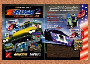1999 San Francisco Rush 2 Racing Kmart Sweepstakes Original Ad / Promo v4