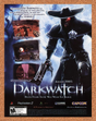 Darkwatch PS2 Original 2006 Ad Authentic Video Game Promo Artwork