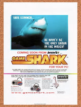 1996 GameShark PC Game Enhancer Original Advertisement / Retro Promo v1