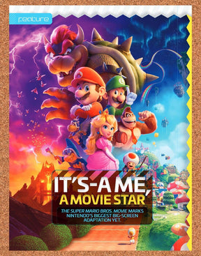 The Super Mario Bros Movie Original 2023 Ad - Video Game Art Promo