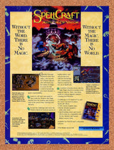 1992 SpellCraft Aspects Of Valor IBM Original Advertisement / Retro Promo v1
