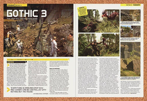 Original 2006 Gothic 3 PC Vintage Review Ad - Video Game Promo Wall Art 3