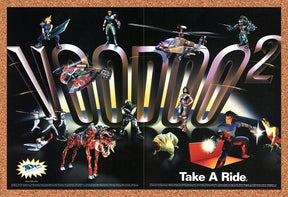 1998 Voodoo 2 Take A Ride Original Advertisement / Retro Promo vc1