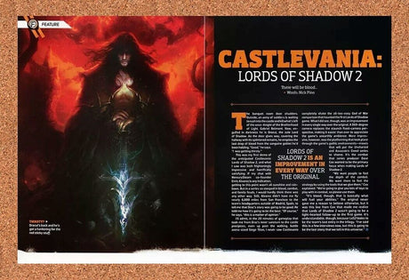 Castlevania Lords Of Shadow 2 PS3 Original 2015 Ad Authentic Video Game Promo