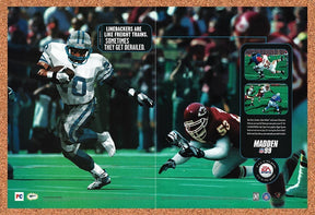 1998 Madden 99 PC Original Advertisement / Retro Promo v1