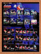 1999 Darkstalkers 3 Felicia Catwoman Combos Original Ad / Promo vr4
