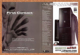 2000 Alienware First Contact Voice Communicator Original Ad / Retro Wall Art v25