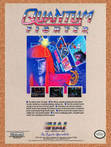 1991 Kabuki Quantum Fighter NES Original Advertisement / Retro Wall Art v1