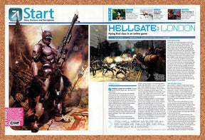 2007 Hellgate London PC Original Advertisement / Retro Promo vr2