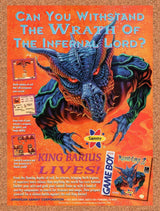 1992 Rolans Curse 2 Game Boy Original Advertisement / Retro Wall Art v1