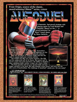 1987 AutoDuel Atari ST Original Advertisement / Retro Wall Art v1