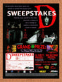 1996 D Sweepstakes Original Advertisement / Retro Promo v5
