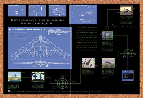 1996 Janes Advanced Tactical Fighters PC Original Advertisement / Retro Promo v1
