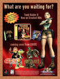 1999 Tomb Raider Trilogy PS1 Original Advertisement / Retro Promo v2