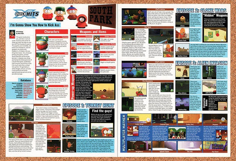 1999 South Park N64 Original Advertisement / Retro Promo vr1