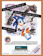 1994 Sonic Howard Johnson Original Advertisement / Retro Wall Art v4
